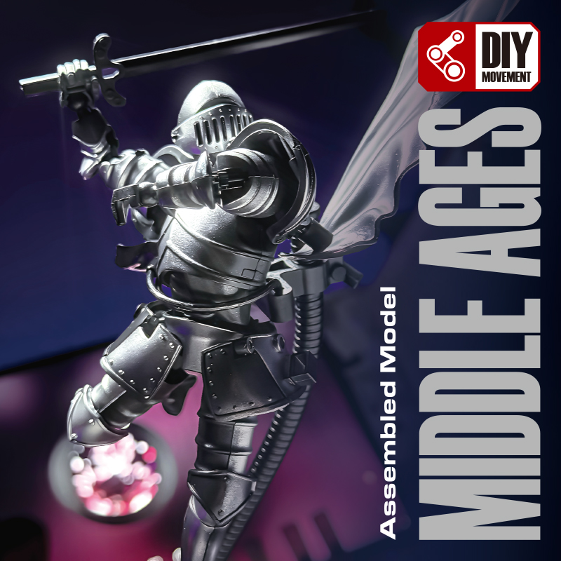 Medieval Knight Multi-Joint Mo - огляд і ціна Model Kit Action Figure