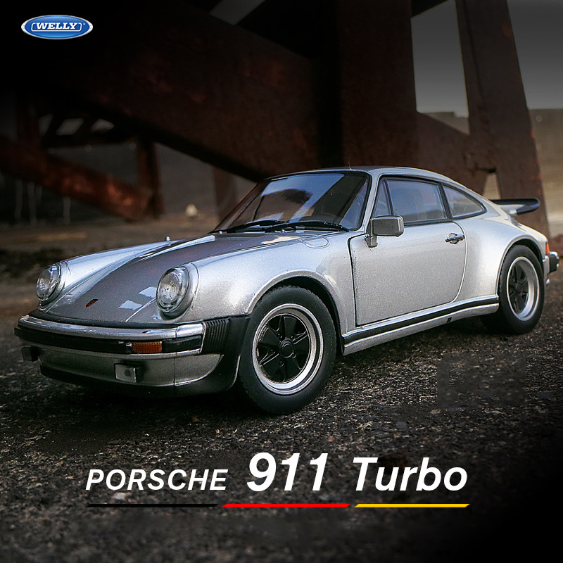 WELLY 1:24 Porsche 911 Turbo 3 - огляд і ціна Model Kit Mustang