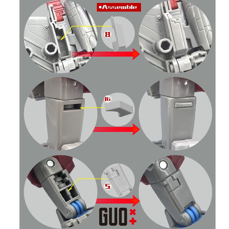 GUO Studio Transformation SS86 - огляд і ціна Model Kit Studio