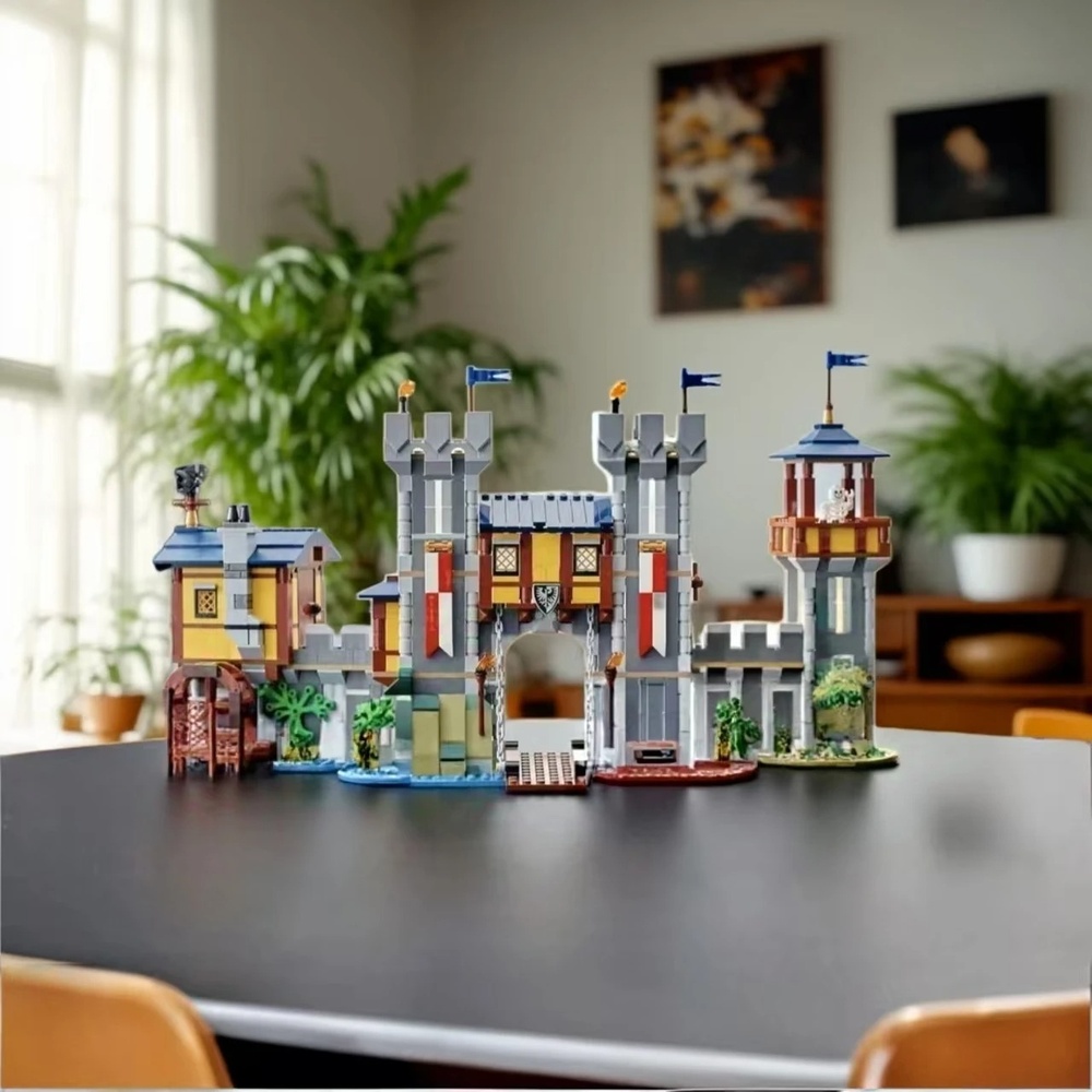 1426pcs New Medieval Castle Ar - огляд і ціна Model Kit Plastic