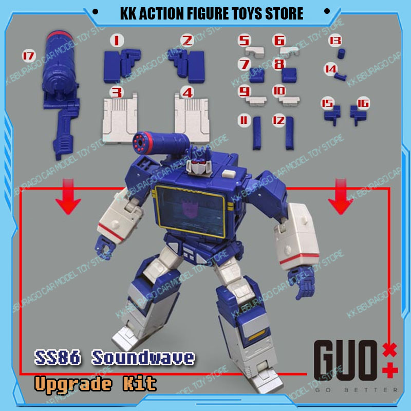 GUO Studio Transformation SS86 - огляд і ціна Model Kit Studio
