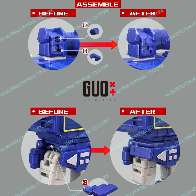 GUO Studio Transformation SS86 - огляд і ціна Model Kit Studio