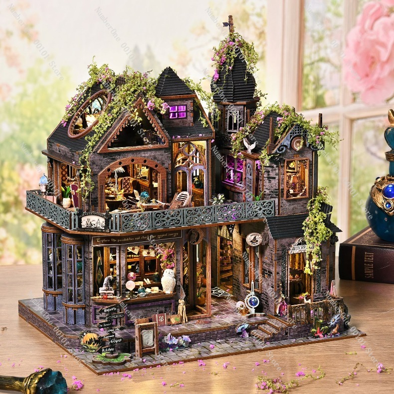 Wooden Miniature House Buildin - огляд і ціна Model Kit Wood