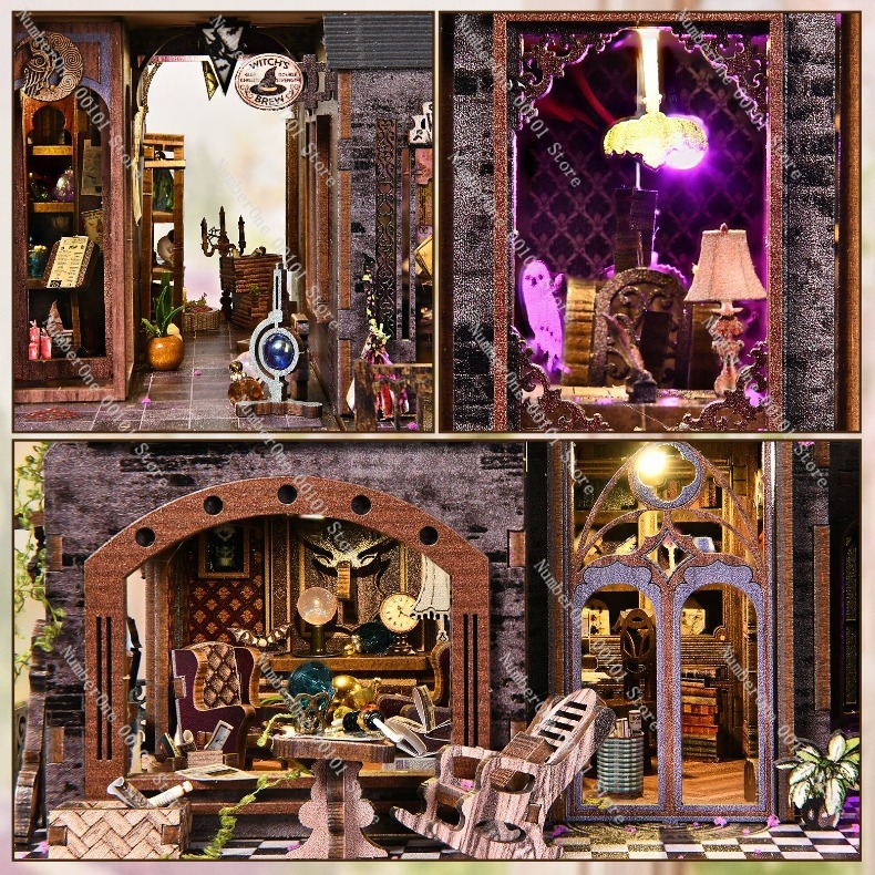 Wooden Miniature House Buildin - огляд і ціна Model Kit Wood