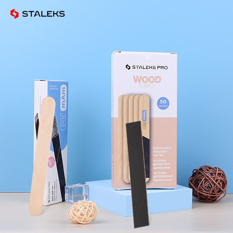 Staleks Wooden Stick Board Nai - огляд і ціна Sanding Stick Set