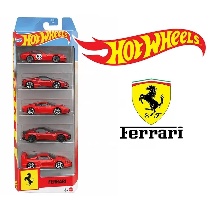 New Hot Wheels Ferrari JLN12 5 - огляд і ціна Model Kit Cars